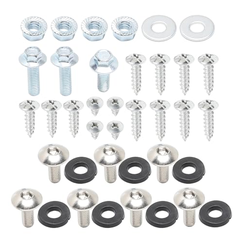 Body Bolt Hardware Kit for Orion Apollo 110cc 125cc 150cc 200cc 250cc Dirt Bike, Complete Plastics Fairing Fender Seat Tank Fastener Set Screws Flange Bolts Nuts Washers Full Replacement