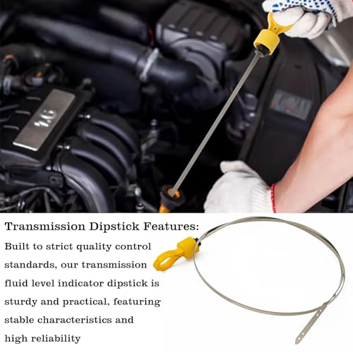 53034117AB Transmission Fluid Dipstick, Compatible with Dodge Ram 2500 3500 6.7L 68RFE 2007-2022, Transmission Fluid Level Indicator, Replace 53034117AA - size: 53034117AB