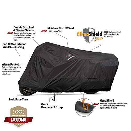 Dowco WeatherAll Plus Motorcycle Cover, Professional Grade