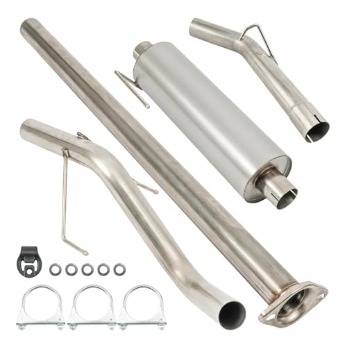 PHILTOP Cat-Back System Fit for 2005-2009 2011-2015 Toyota Tacoma V6 4.0L - size: 2005-2009 2011-2015 Toyota Tacoma V6 4.0L