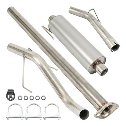 PHILTOP Cat-Back System Fit for 2005-2009 2011-2015 Toyota Tacoma V6 4.0L - size: 2005-2009 2011-2015 Toyota Tacoma V6 4.0L