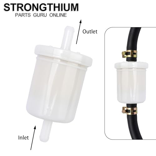 Strongthium 5/16 12581-43012 Inline Diesel Fuel Gas Filter