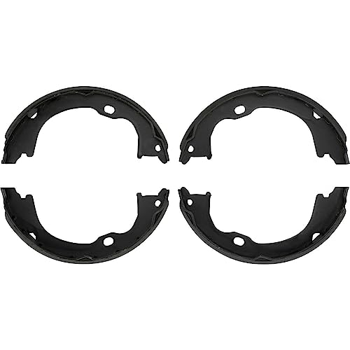 Detroit Axle - Rear Brake Shoes for Jeep Wrangler JK Liberty Gladiator - size: 4P50345/Kit