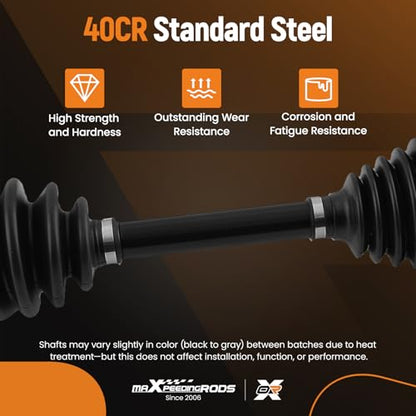 maXpeedingrods Pair Front Left & Right CV Axle Assembly for Toyota Celica - color: 66-5126 66-5125 Left & Right