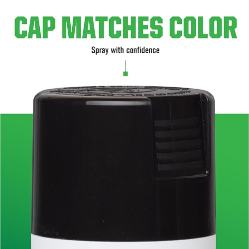 Rust-Oleum Farm & Implement Gloss Black Spray Paint - color: Black, size: 12 Ounce (Pack of 6)