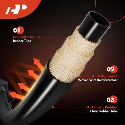 A-Premium A/C Suction & Discharge Line Hose Assembly Compatible with Kia - style: Discharge Hose