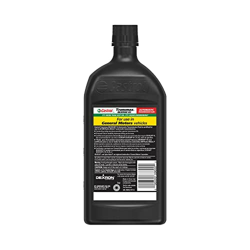 Castrol Transmax Dexron VI Mercon LV Automatic Transmission Fluid, 1 Quart, Pack of 6