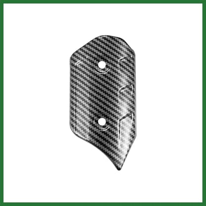 Motoforti 1 Set Universal Motorcycle ATV 4.69'' Carbon Fiber Pattern Black Exhaust Muffler Pipe Heat Shield Cover Guard Protector Long-lasting