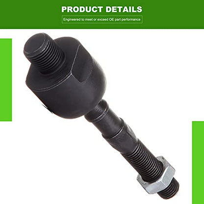 SCITOO 4pcs Front Suspension Kit Inner Tie Rod End Outer Tie Rod End Fit 2003-2007 For Honda For Accord 2.4L 2004-2008 For Acura TSX