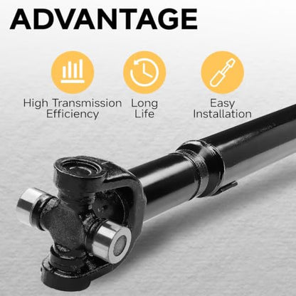 38.26-40.62'' Front Drive Shaft Fit For Jeep Wrangler - size: 65-9765; Front; 38.27in - 40.63in