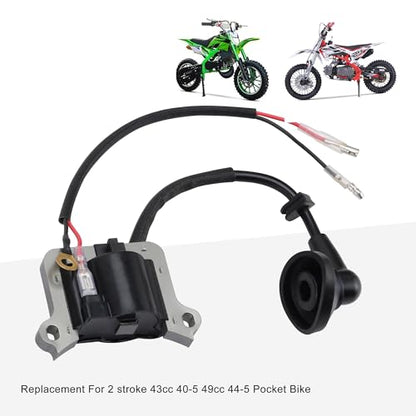 GOOFIT Ignition Coil for 2-stroke 43cc (40-5) & 49cc (44-5) Pocket Bike