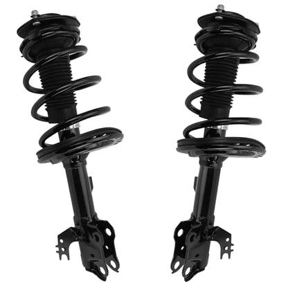 Detroit Axle - 4pc Front Struts Control Arms for 2013-2015 Toyota Avalon - size: 4CQ472345/Big Kit