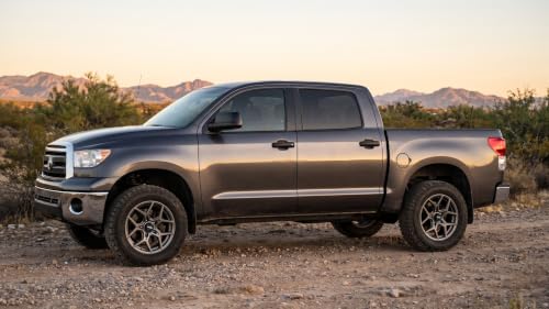 RockTrix RT105 18x9 Off-Road Wheels compatible with Toyota Tundra 2007-2021, Matte Gunmetal 5x150 Rims +12mm Offset for 33-35 Inch Tire Clearance, Fits Sequoia, Land Cruiser, And Fits Lexus LX570 - color: Matte Gunmetal, size: 18x9 +12mm offset