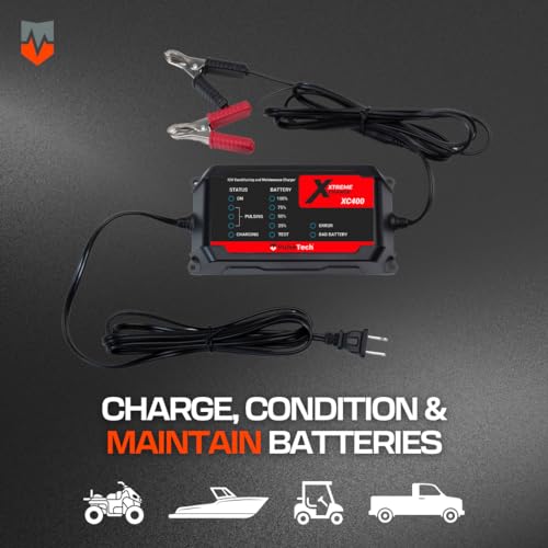PulseTech XC400 Xtreme Charge 4 AMP Smart Battery Charger & Maintainer