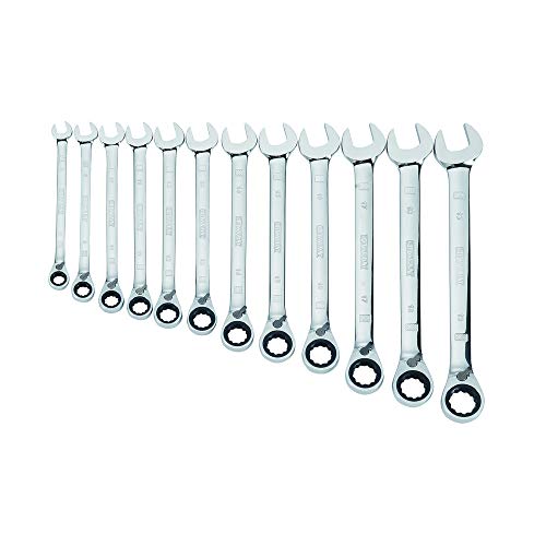DEWALT Ratcheting Wrench Set, SAE, 12-Piece (DWMT19232) - style: Standard, 12 piece