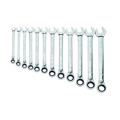 DEWALT Ratcheting Wrench Set, SAE, 12-Piece (DWMT19232) - style: Standard, 12 piece