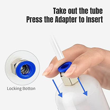 Thorstone 200cc Fluid Extractor Pump with 2pcs 22cm PVC Suction Tubes - size: 200cc