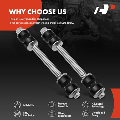 A-Premium Front or Rear Sway Bar Link Stabilizer Bar Link - Smooth Driving