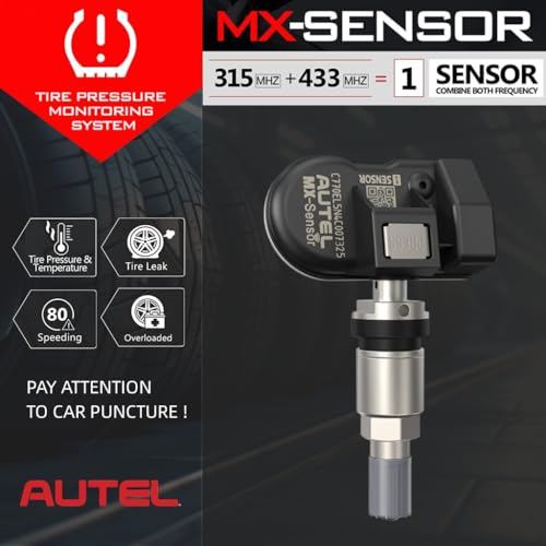 Autel TPMS Sensors 20pcs, MX-Sensor 2in1 315MHz/433MHz Tire Pressure Sensor