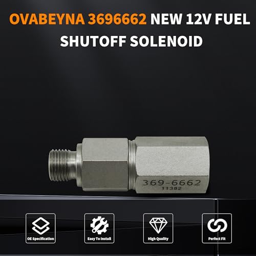 369-6662 Fuel Pressure Regulator Compatible with Caterpillar CAT C9 C7 322C 324D 325C 329D 525C 535C 545C 627G 637D 637E 816F II 815F II 815B 953C 963C 973C 973D