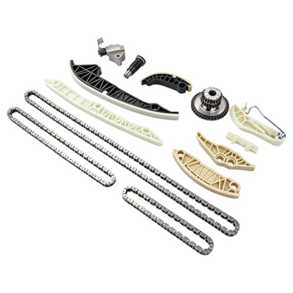 Engine Piston Timing Chain Kit Replacement for 2008-2011 VW Jetta Tiguan GTI Beetle Passat Audi A3 TT 2.0L Part# 06H109469T, 06H109469AD, 06D109611H, 06D109601M, 06H107065AM