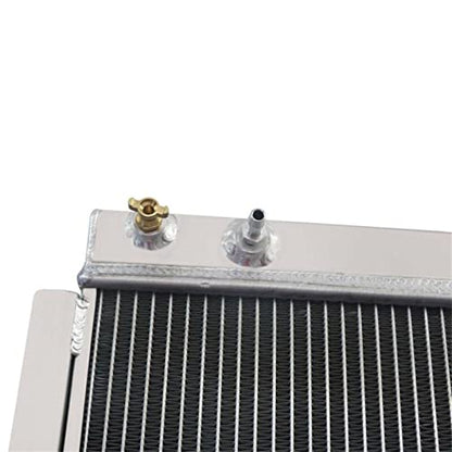 3 Row Radiator For Toyota Pickup Base LN67 4Runner SR5 1984-1995 - size: 3 Row Radiator+1.3Bar Cap(AT)