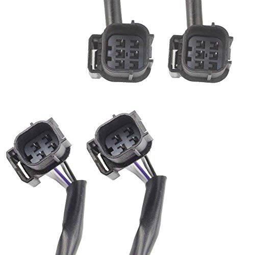 4PCS Oxygen Sensor 1 & 2 for 2009 2010 2011 2012 2013 Honda Pilot Ridgeline 3.5L Upstream + Downstream