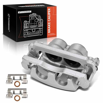 A-Premium Front Right Passenger Disc Brake Caliper with Bracket - style: Front Passenger Side