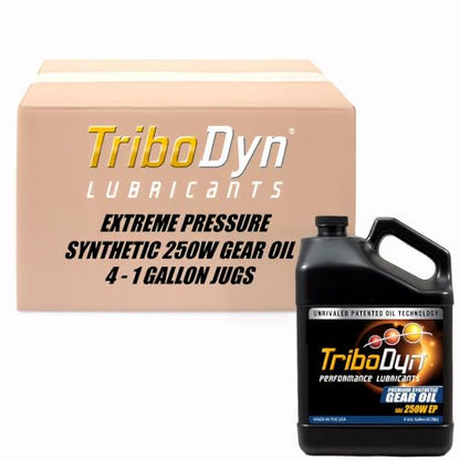 250W EP Extreme Pressure Gear Oil Syn GL-5 ISO 460-4 Gallon Case - size: 4 Gallon Case