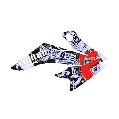 CRF50 XR50 Plastic Fairing Kit with Graphics Decal Sticker and Tall Seat for 50cc 70cc 110cc 125cc Pit Dirt Bike