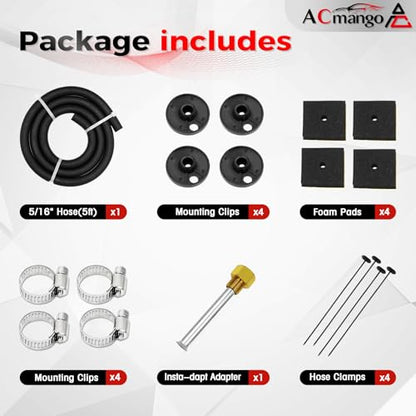 6 Pass Ultra-Cool Tube and Fin Transmission Cooler - color: Black, size: 6-pass