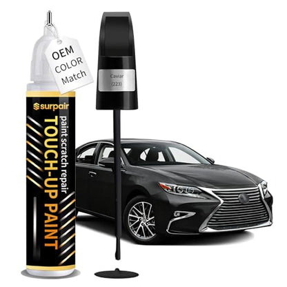 Caviar 223 Touch up Paint for Lexus Car Scratch Remover Pen - color: Caviar (223)
