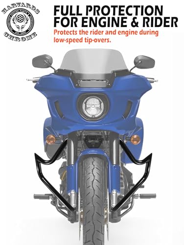 Engine Guard Highway Crash Bar Fits for Harley Softail Models 2018-2025 - color: for Softail 2018-Later