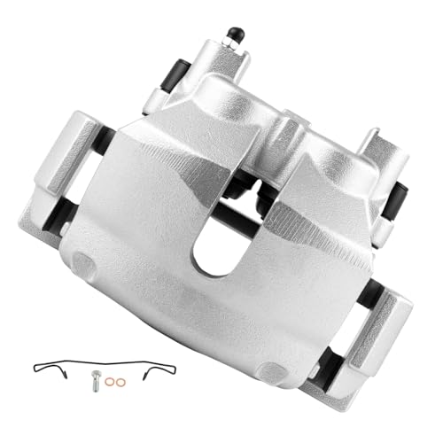 cciyu Front Left Disc Brake Caliper Assembly with Bracket 18B4811 - size: Front Left[18B4811]