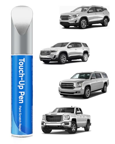 Silver Ice/Quicksilver/Switchblade Silver Metallic GAN/WA636R/WA8636/17 Touch Up Paint Pen Compatible with GMC– DIY Car Paint Scratch Repair Kit, Automotive Paints, Exact Color Match for Scratches - color: Silver Ice/Quicksilver/Switchblade Silver Metalli