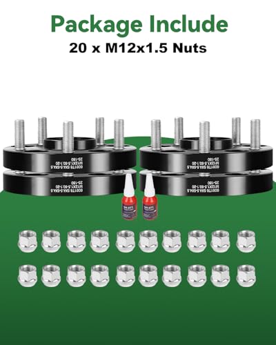 20mm 5x4.5 Hubcentric Wheel Spacers 4PCS for Toyota Lexus - size: 20mm 5x4.5-60.1mm(12x1.5)