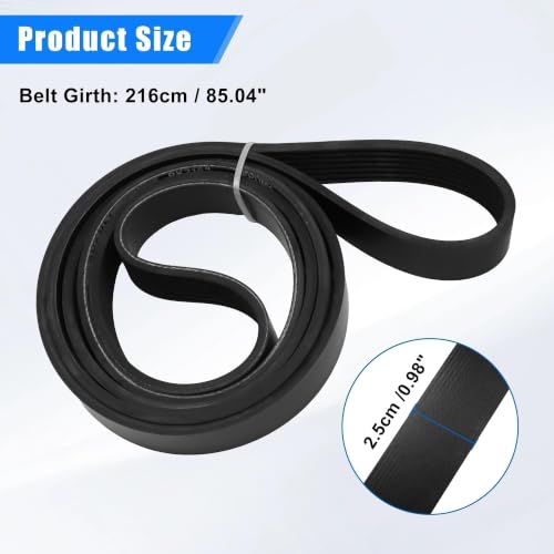 Engine Serpentine Drive Belt for Honda Civic 2006-2011, L4 1.8L