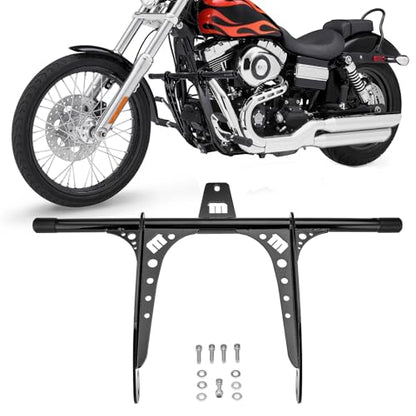 Mofun Front Engine Guard Crash Bar Fit for Harley Dyna 2006-2017 - color: Gloss Black
