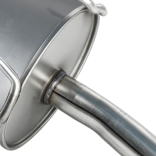 Quiet-Flow SS 54749 Direct Fit Exhaust Muffler Assembly 1.75" Inlet (OD) 2.5" Outlet (OD) Compatible with Honda CR-V