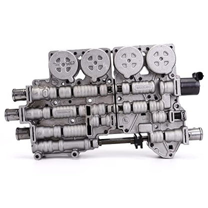 5L40E 5-speed Transmission Vavle Body Solenoids & Plate Refuribsh Compatibile with B-M-W Cadilla-c Pontiac Saturn