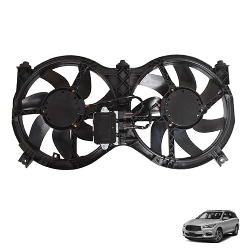 munirater Radiator Cooling Dual Fan Replacement for Pathfinder 2013-2020