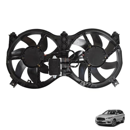 munirater Radiator Cooling Dual Fan Replacement for Pathfinder 2013-2020