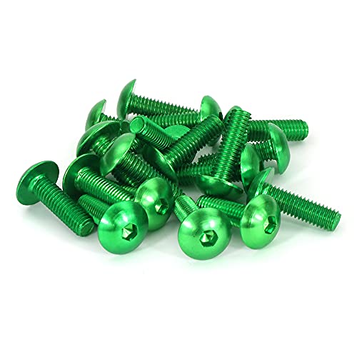 Universal Fairing Bolt Kits Fit for CRF/YZ/NINJA/GSX/DRZ Series - color: Green