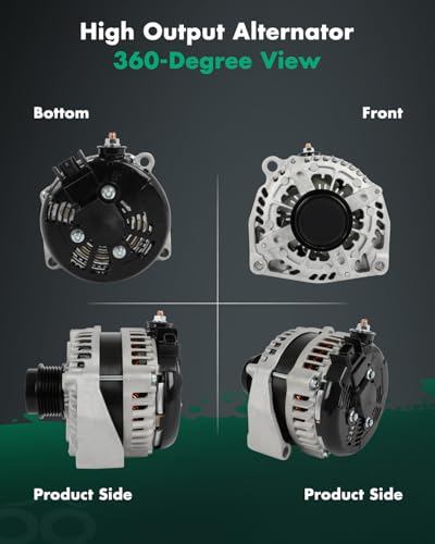 SCITOO 170A New Alternator Fits for Cadillac for Escalade ESV 6.2L 15-20 - size: Small, style: 14009 Alternator