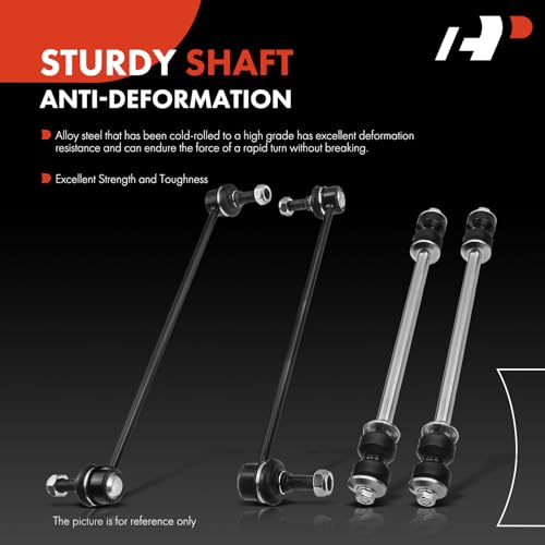 A-Premium Front & Rear Sway Bar Link Stabilizer Bar End Link Kit