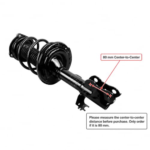 KUIPERAUTO 4PCS Front & Rear Strut for 2012-2014 Toyota Camry SE/XSE - size: 4x Front+Rear Struts, style: 2012-2014 Toyota Camry SE XSE