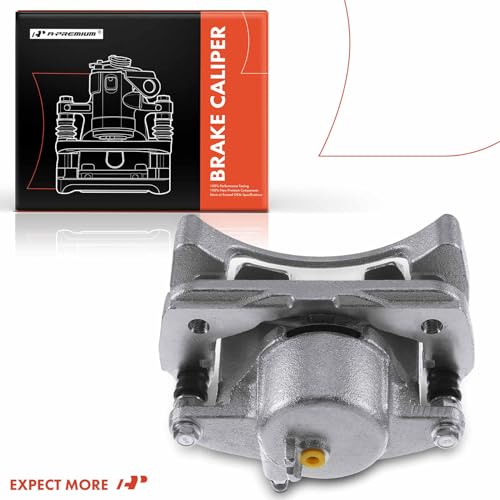 A-Premium Front Right Passenger Disc Brake Caliper with Bracket - style: Front Passenger Side