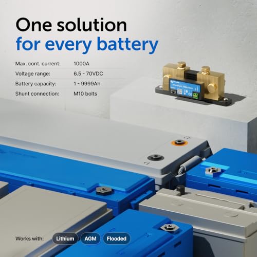 Victron Energy SmartShunt Battery Monitor 6.5V-70V, 1000 amp - size: 1000 Amp