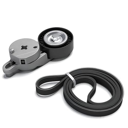 Belt Tensioner and Serpentine Belt Kit #1662036030 166200V010 - size: for Camry 2010-2011, 39096