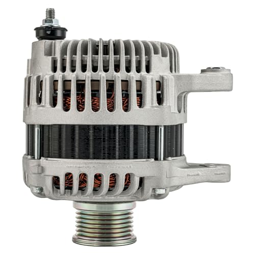 KAC 11343N Alternator 110A Compatible with Nissan Sentra 2005-2006 1.8L, 2007-2010 2.0L, Versa 2007-2008, 2009 1.8L, NV200 2013, 2014 2.0L - size: 11343N
